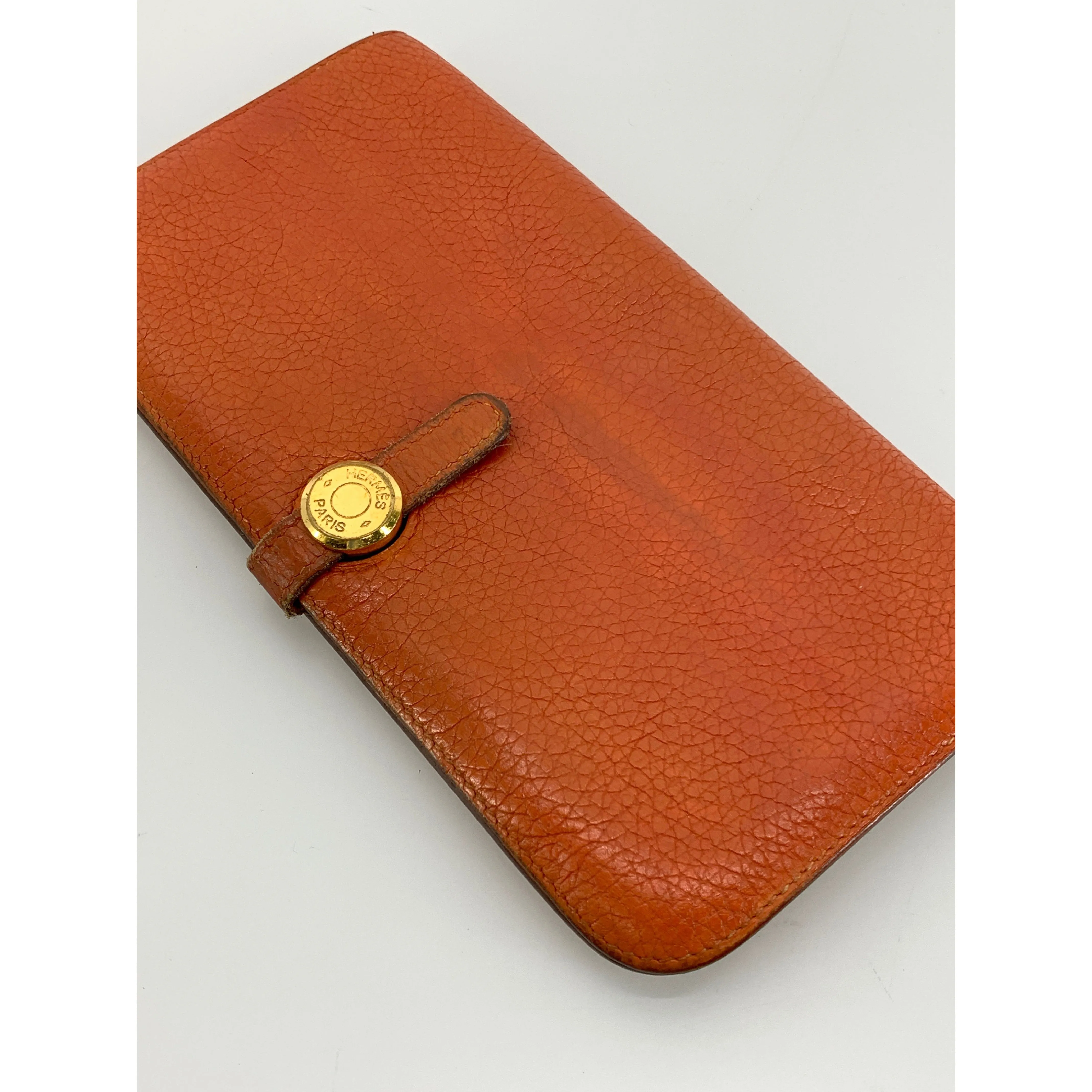 #HERMES/Long Wallet/ORN/Leather