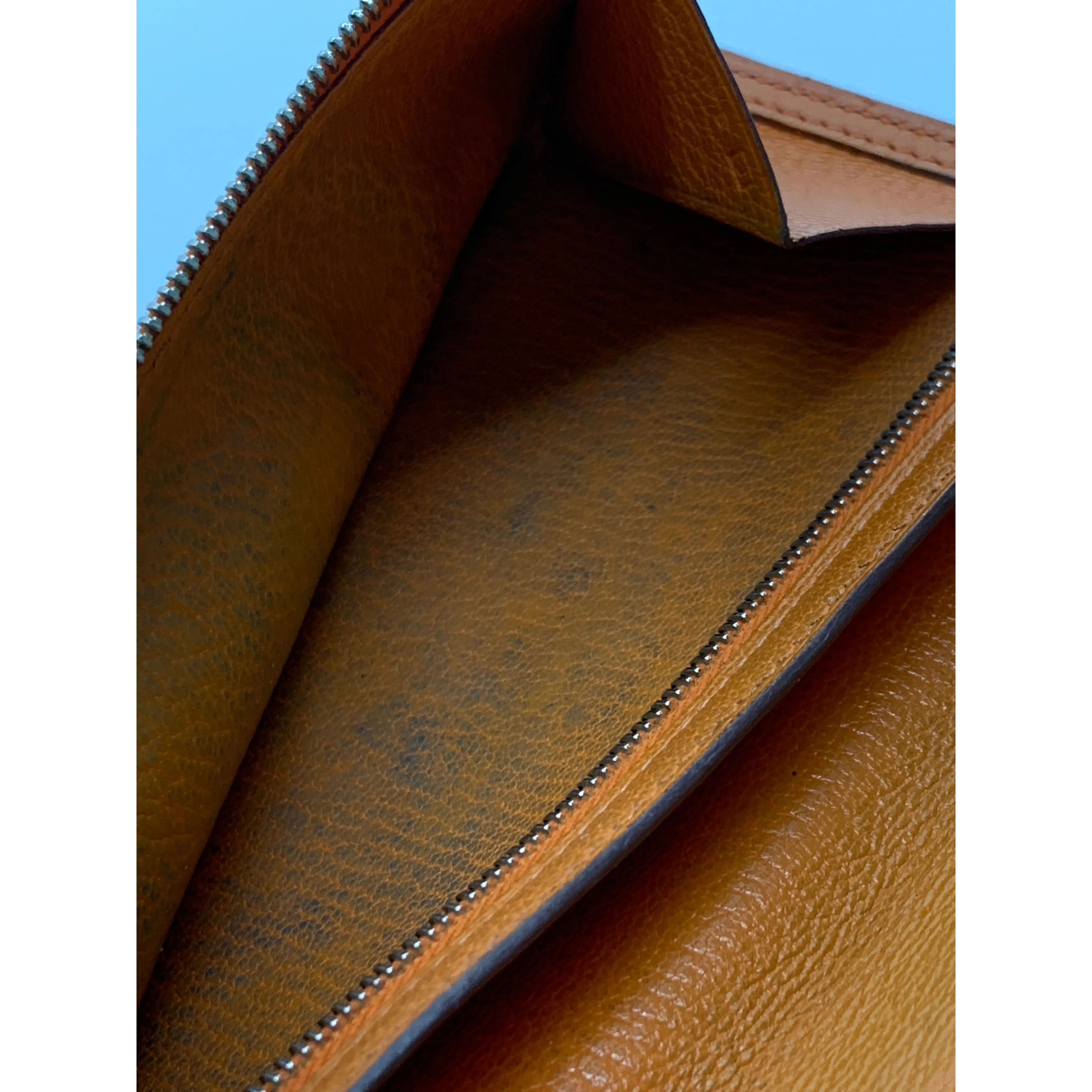 #HERMES/Long Wallet/ORN/Leather