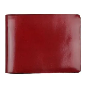 Il Bussetto - Bi-fold Wallet – Tibetan Red