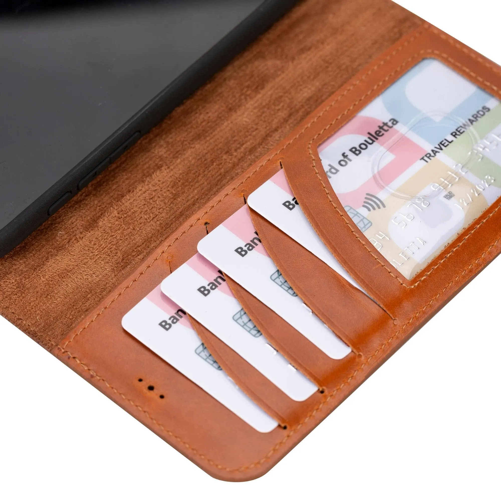 iPhone 15 Leather Wallet Cases with MagSafe