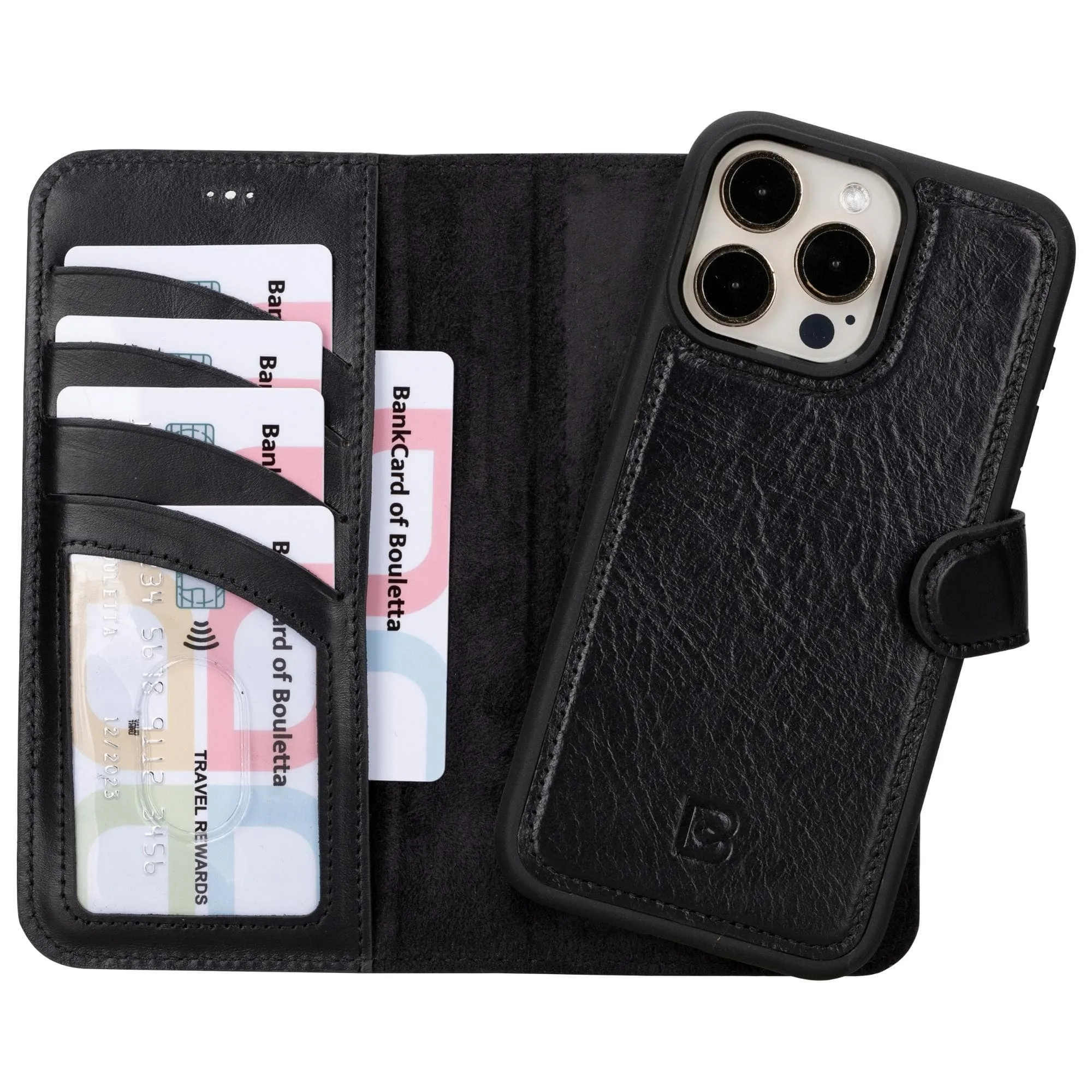 iPhone 15 Leather Wallet Cases with MagSafe