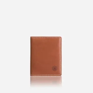 Jekyll & Hide Roma Slim Bifold Card Holder, Tan