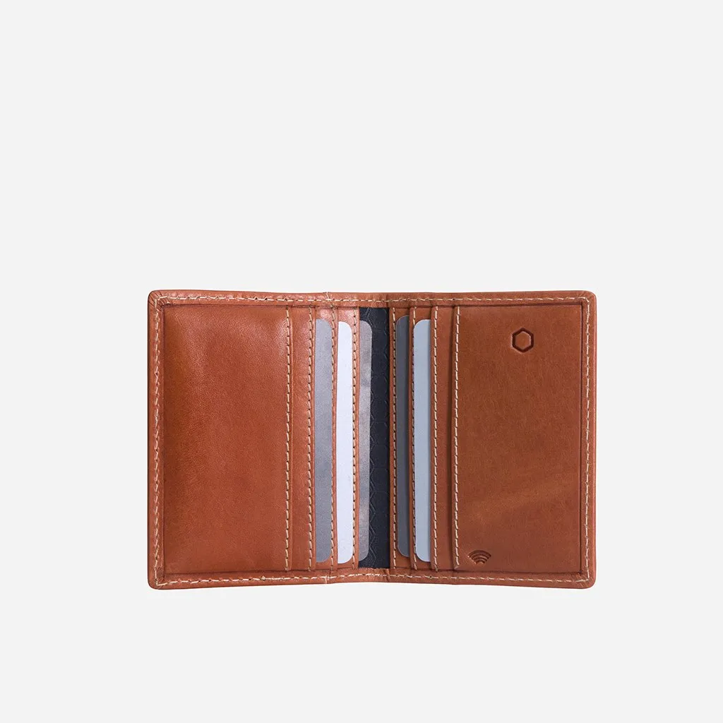 Jekyll & Hide Roma Slim Bifold Card Holder, Tan