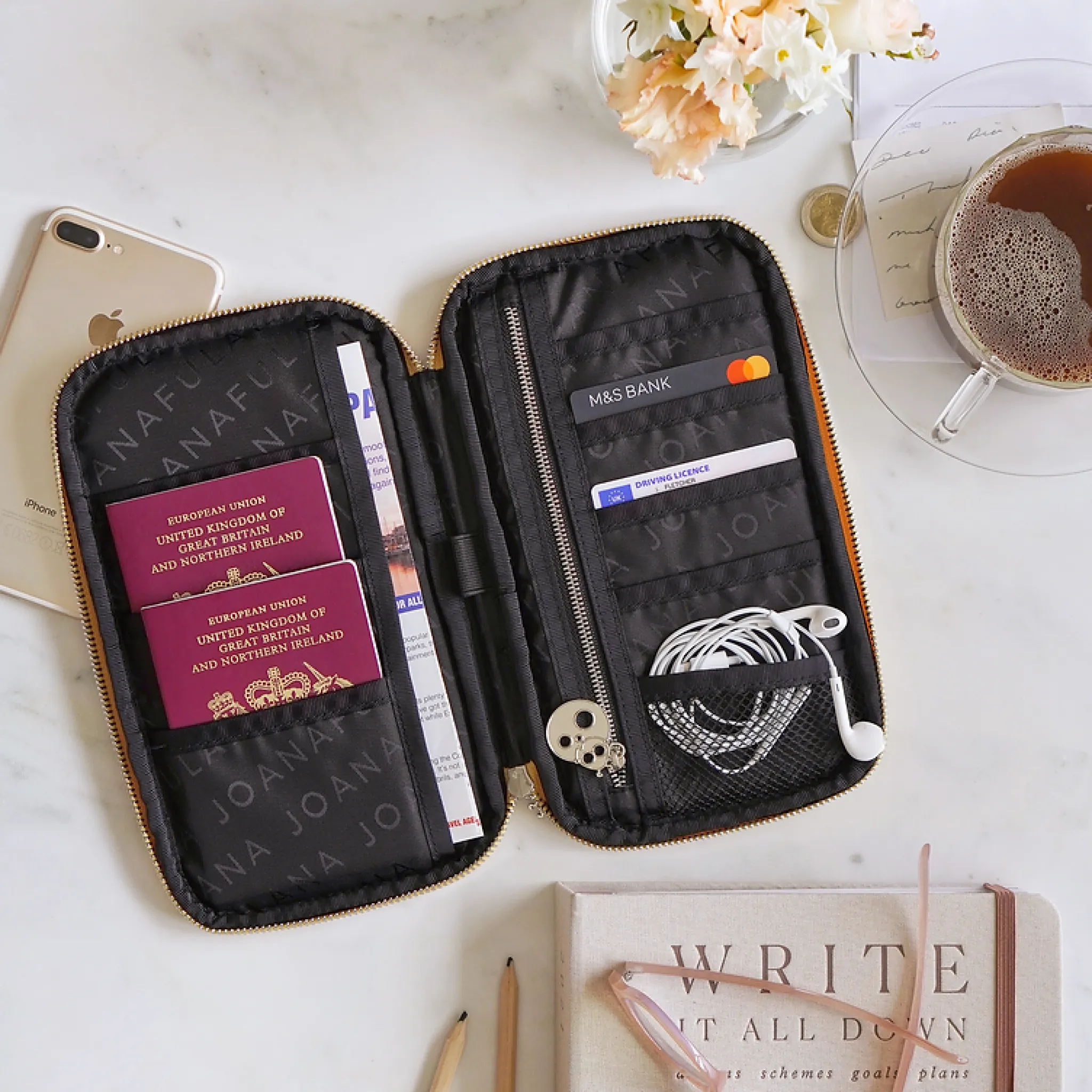 Joana Fulana Travel Wallet | Butterfly Spirit Collection