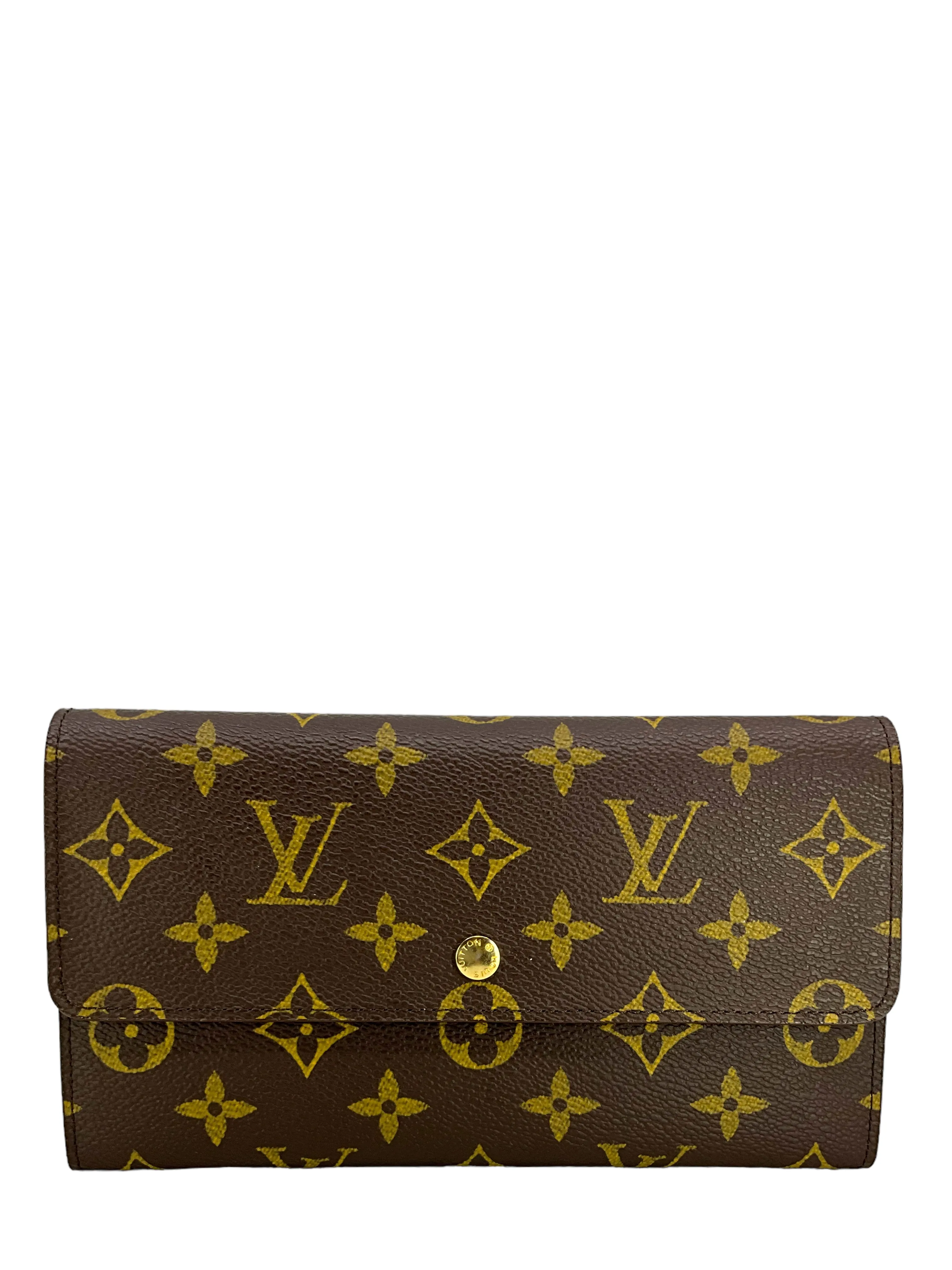 Louis Vuitton Porte Tresor International Wallet Monogram Canvas