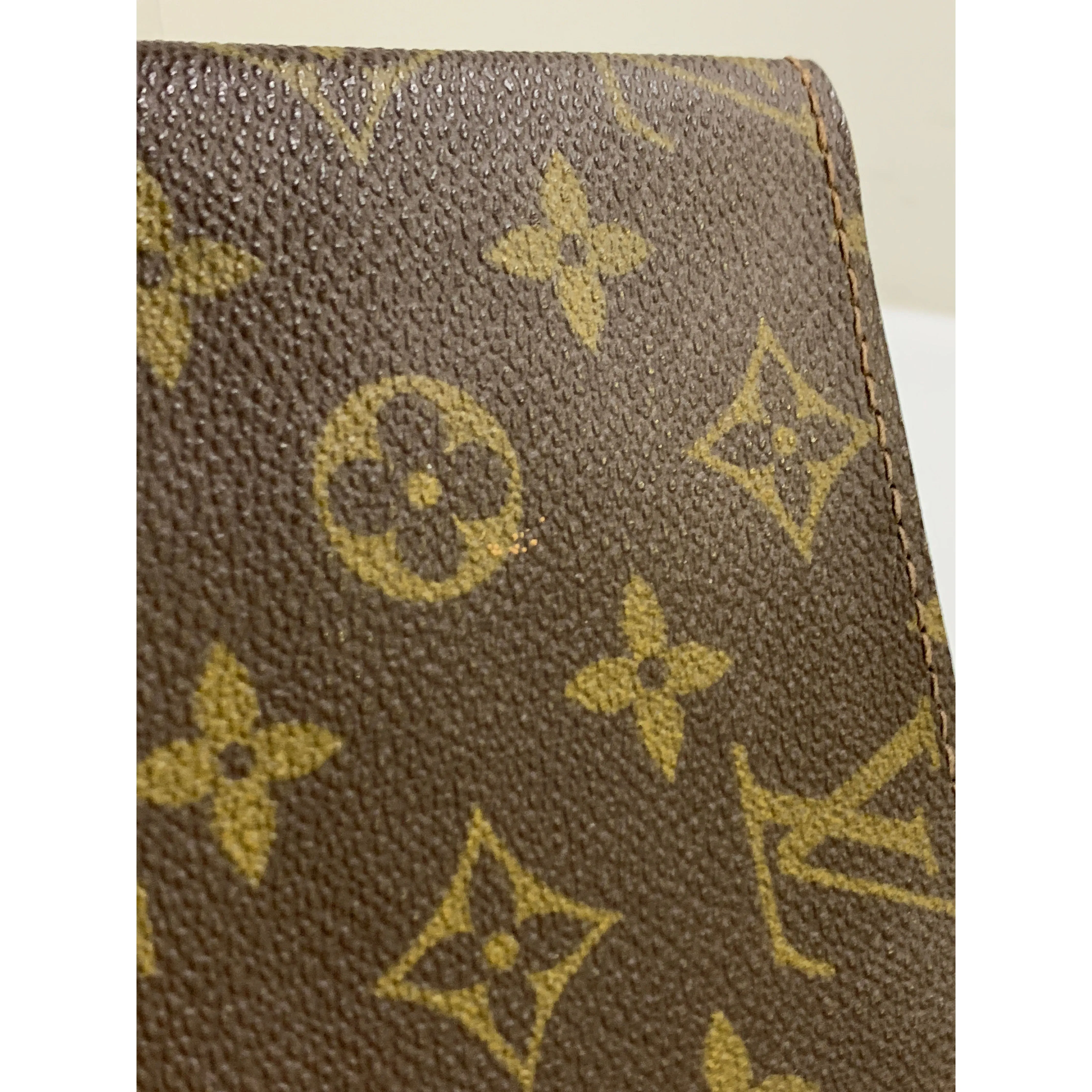 #LOUIS VUITTON/PORTE CHEQUIERDOUBLE_MONOGRAM CANVAS/Long Wallet/BRW/PVC/Monogram/M62223