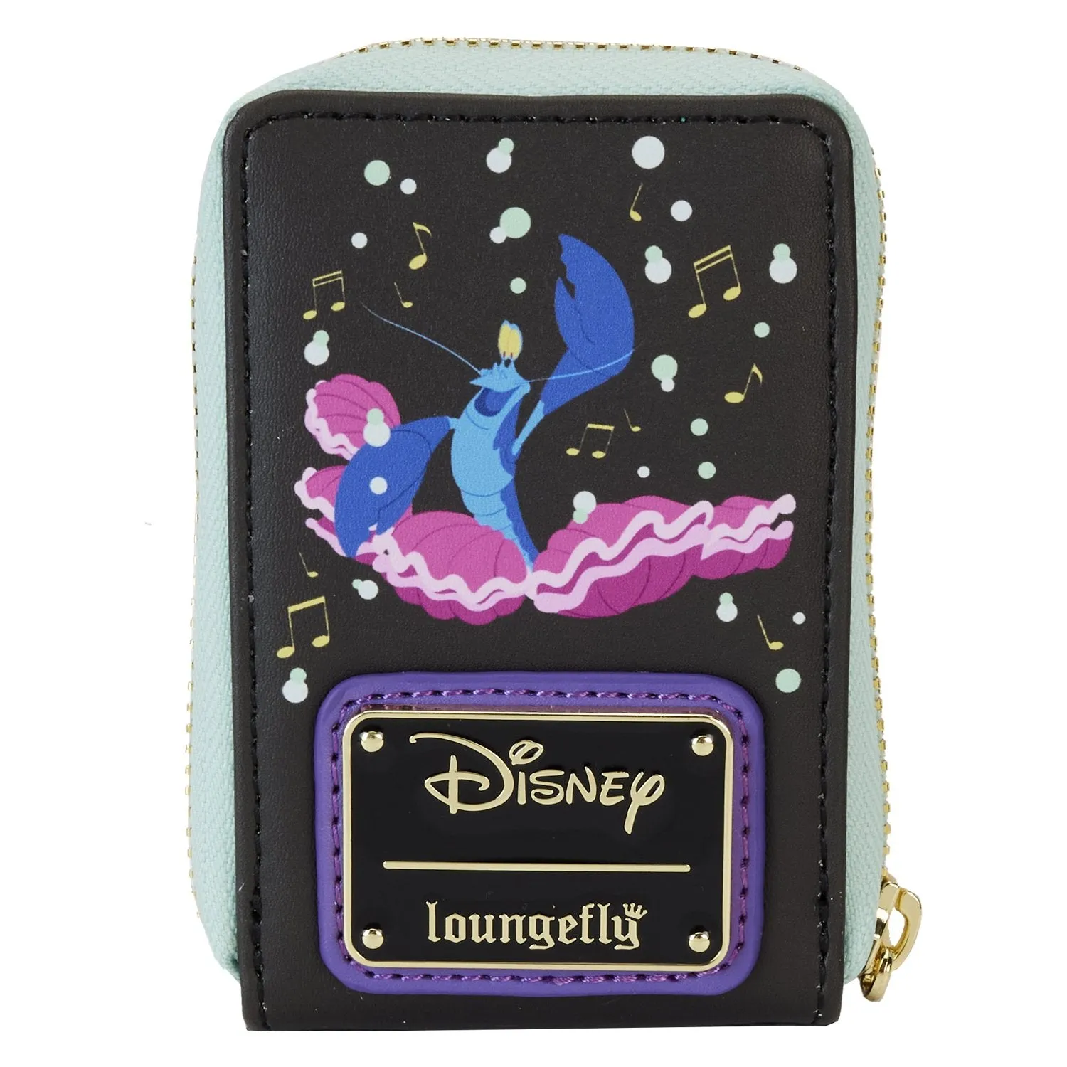 Loungefly Disney The Little Mermaid 35th Anniversary Life is the Bubbles Accordion Wallet