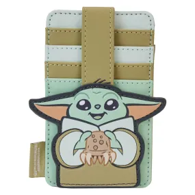 Loungefly Star Wars The Mandalorian Grogu and Crabbies Card Holder