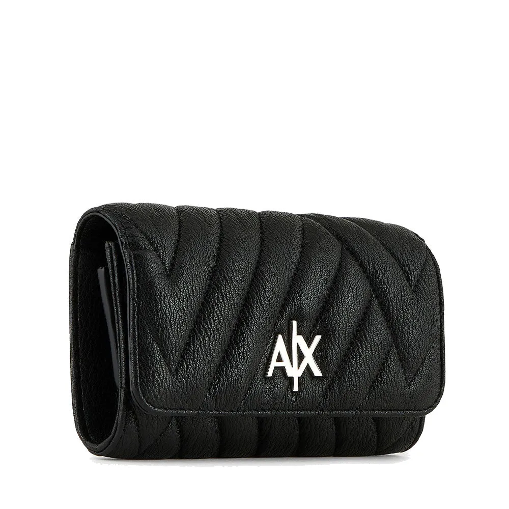 Mini Clutch Donna con Tracolla ARMANI EXCHANGE colore Nero