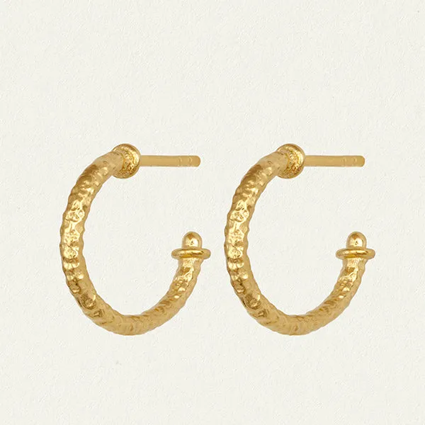 Molten Hopp Earrings - Gold