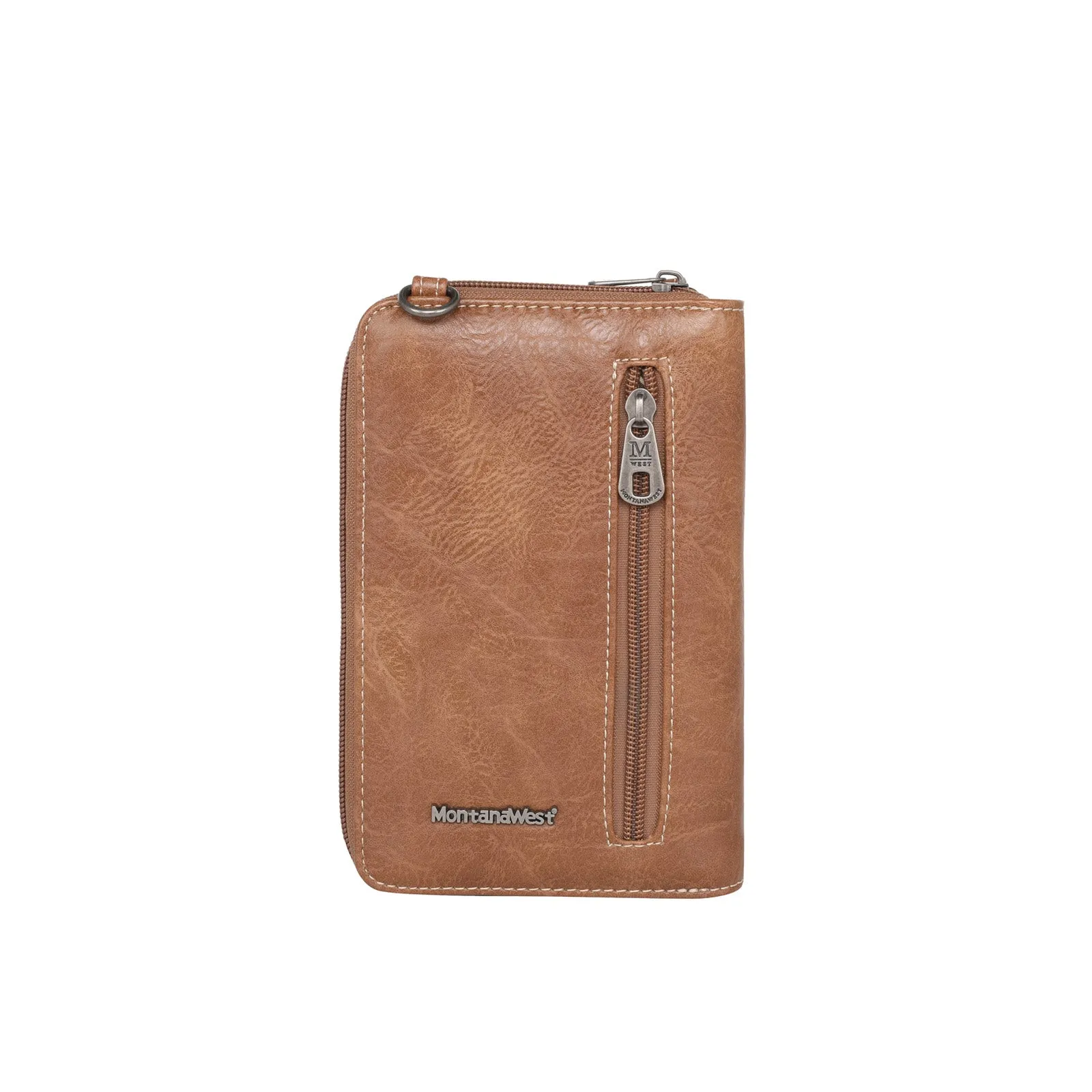 MW1144-183 Montana West Cut-out Collection Phone Wallet/Crossbody