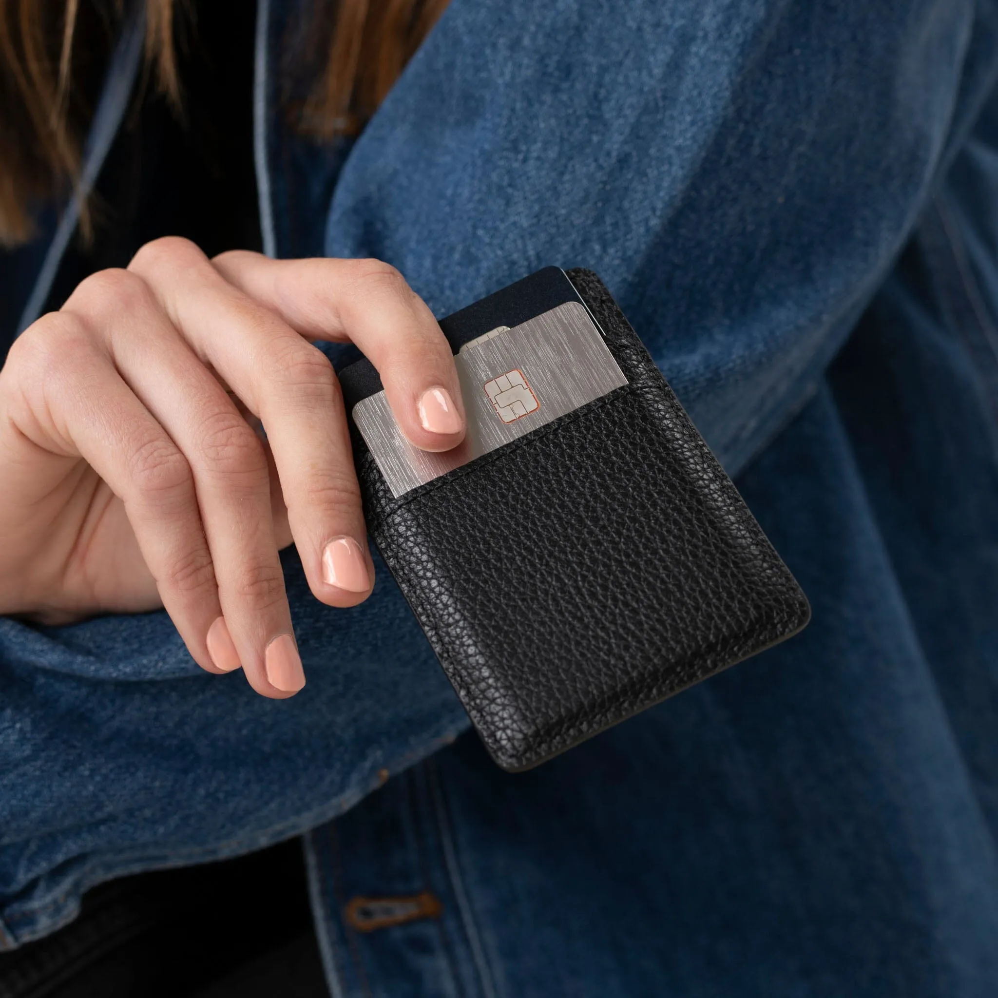 Nico Card Case Wallet Black all