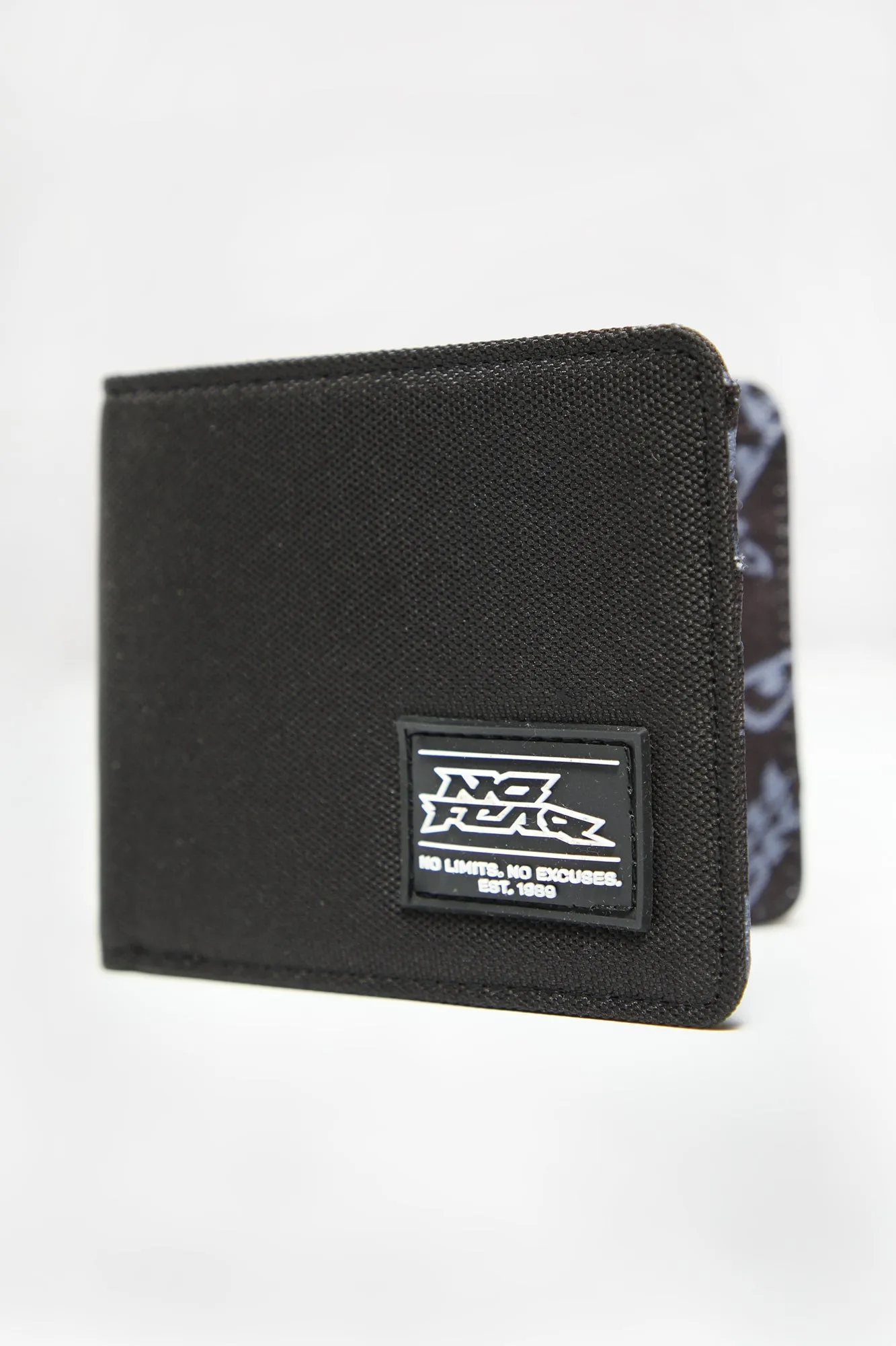 Premium No Fear Canvas Logo Wallet - Stylish and Durable Accessory for Everyday Use