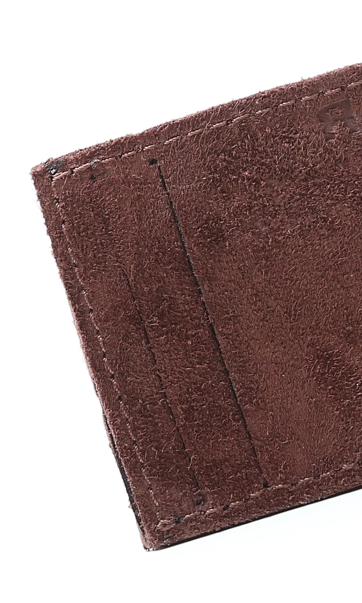 O174865 Multi-Slots Suede Cards Holder - Brown