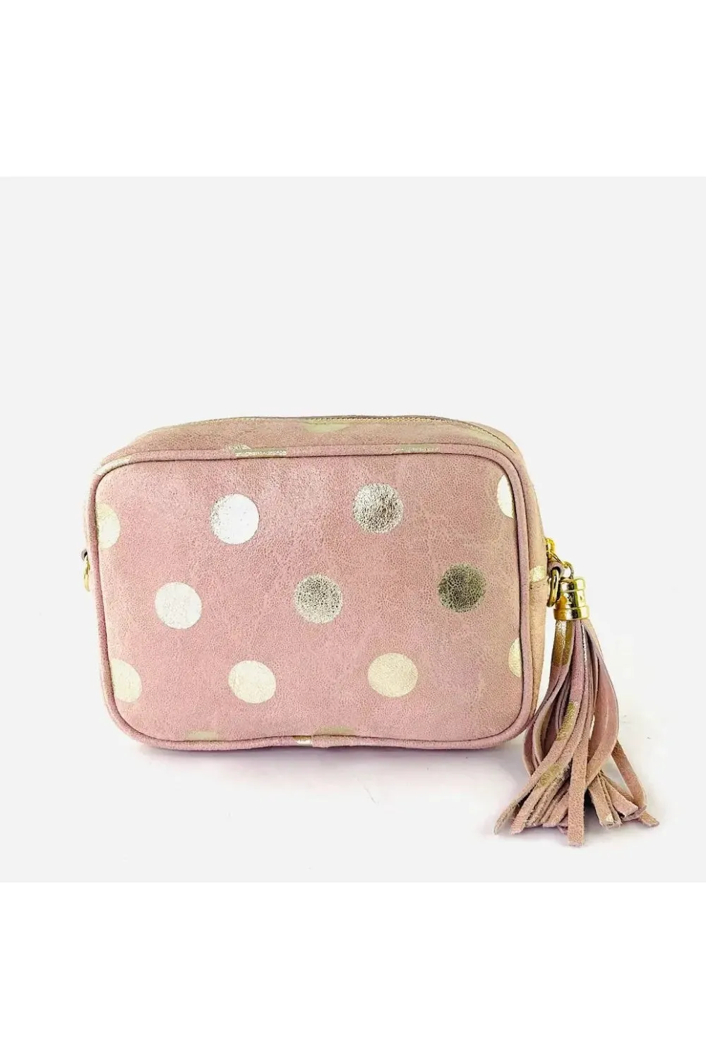 PARIS LAMINITO CROSS BODY BAG DOT PINK