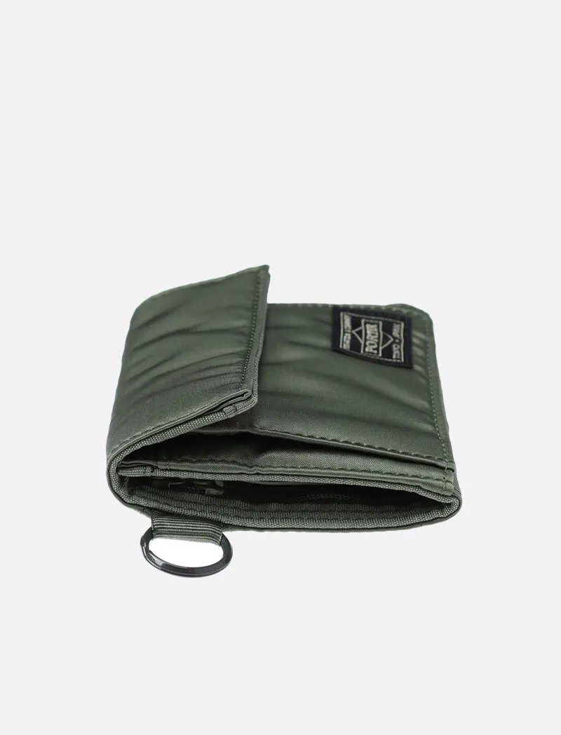 Porter-Yoshida and Co Tanker Wallet 1 Sage Green