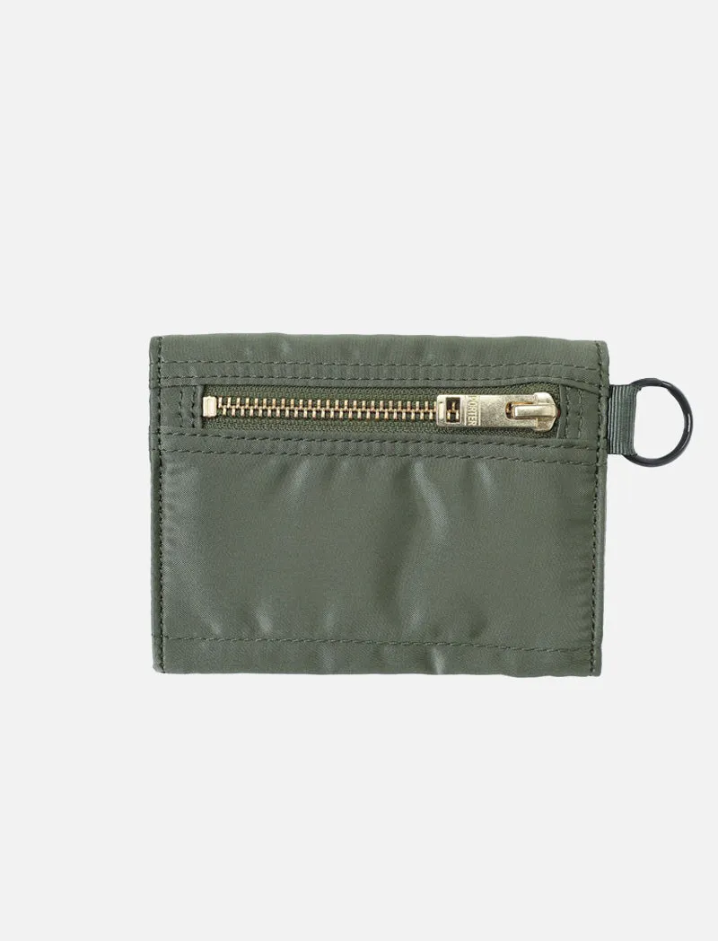 Porter-Yoshida and Co Tanker Wallet 1 Sage Green