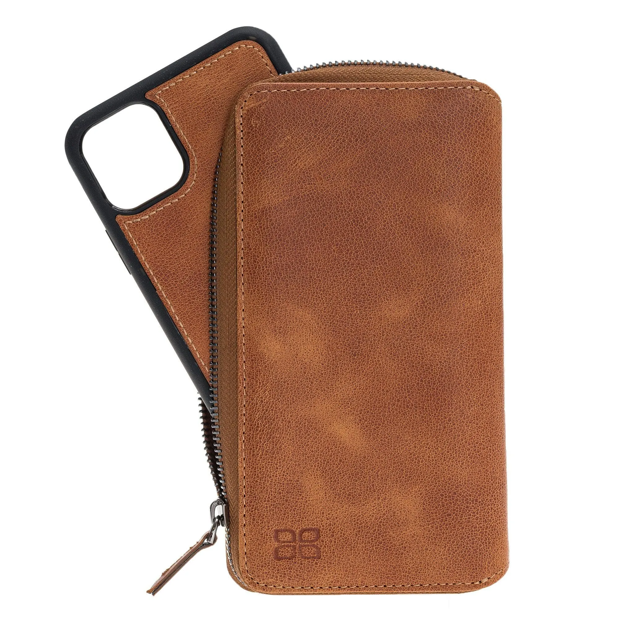 Pouch Detachable Leather Wallet Case For Apple iPhone 11 Series