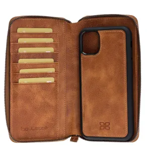 Pouch Detachable Leather Wallet Case For Apple iPhone 11 Series