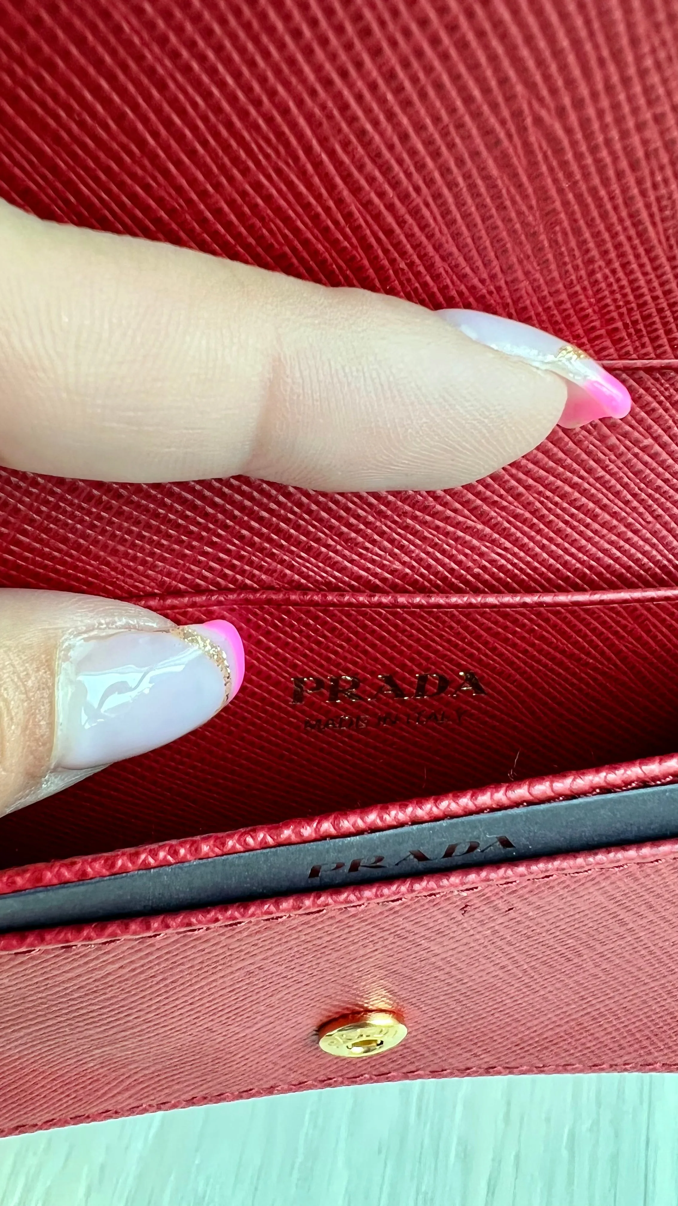 Prada Card Holder Wallet