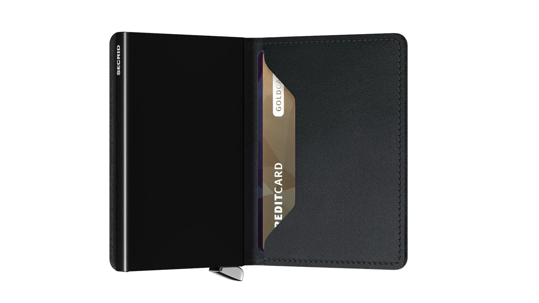 Premium Slim Wallet Emboss Lines