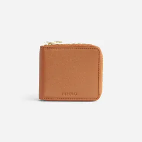 Remi Zip Wallet Caramel