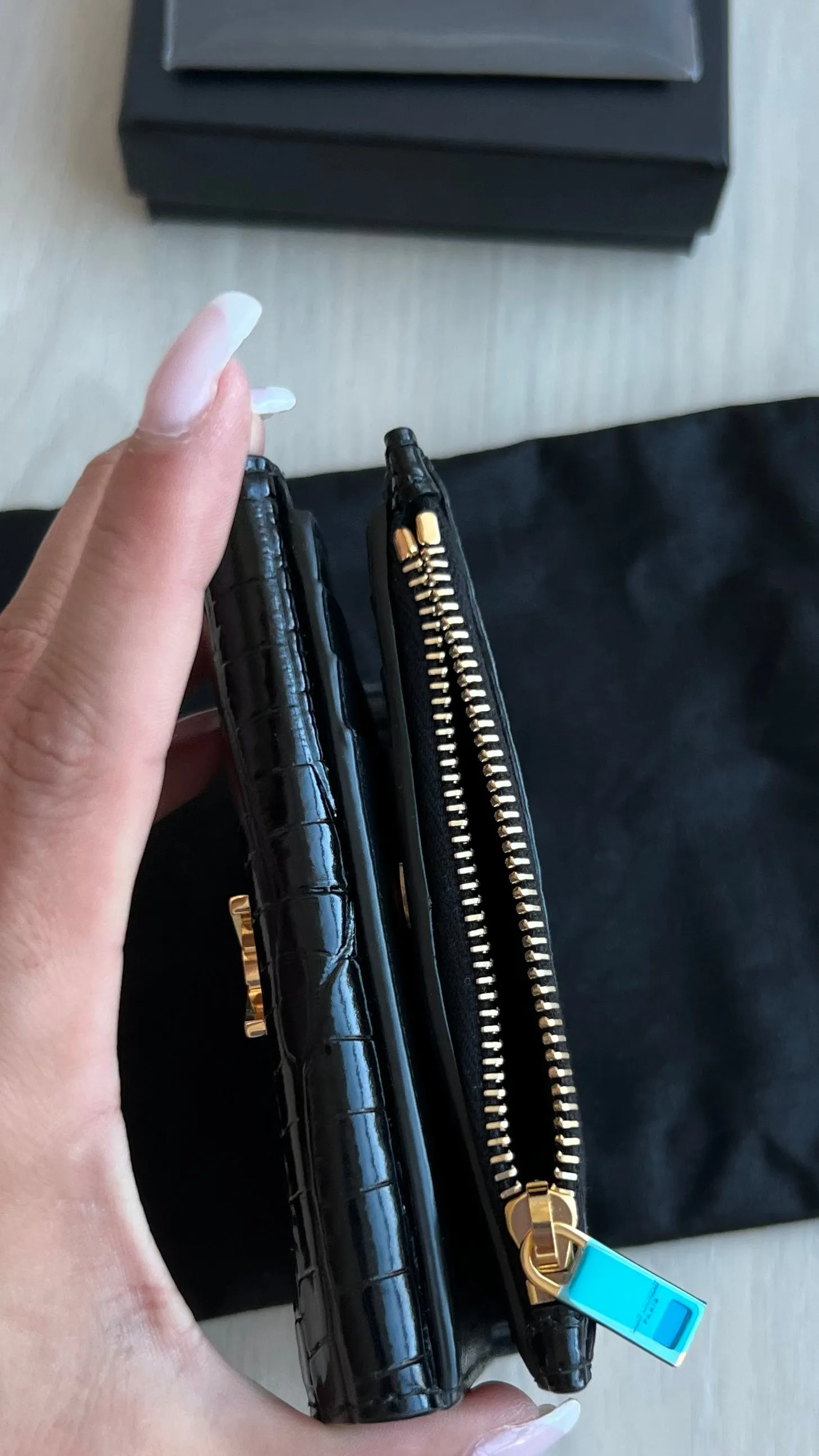 Saint Laurent Uptown Compact Wallet