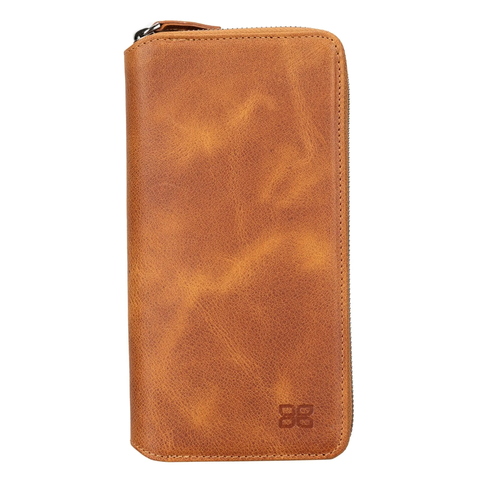 Samsung Galaxy S24 Series Zippered Leather Wallet Cases - PMW