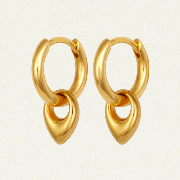 Sanna Earrings - Gold