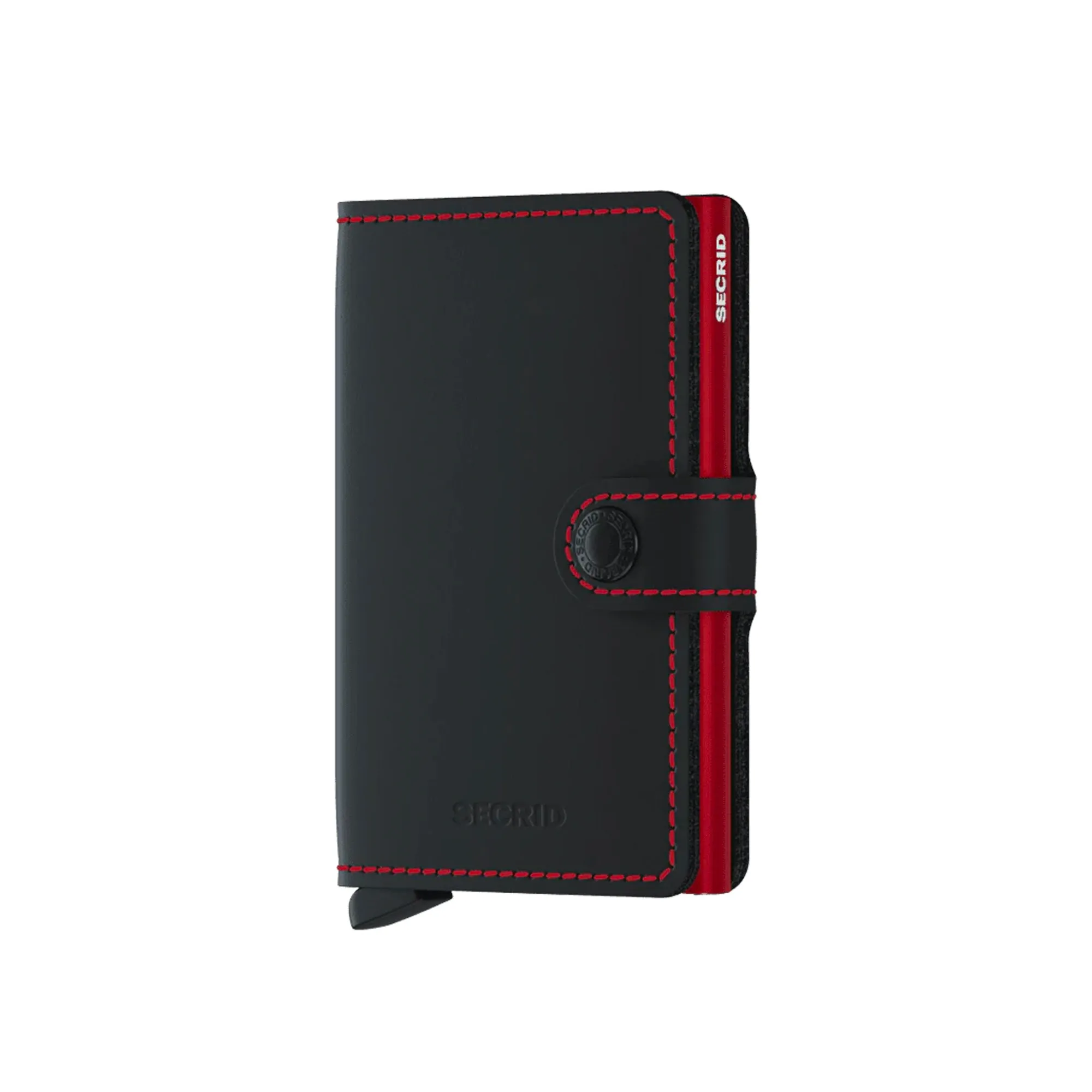 Secrid Mini Wallet Matte Black & Red