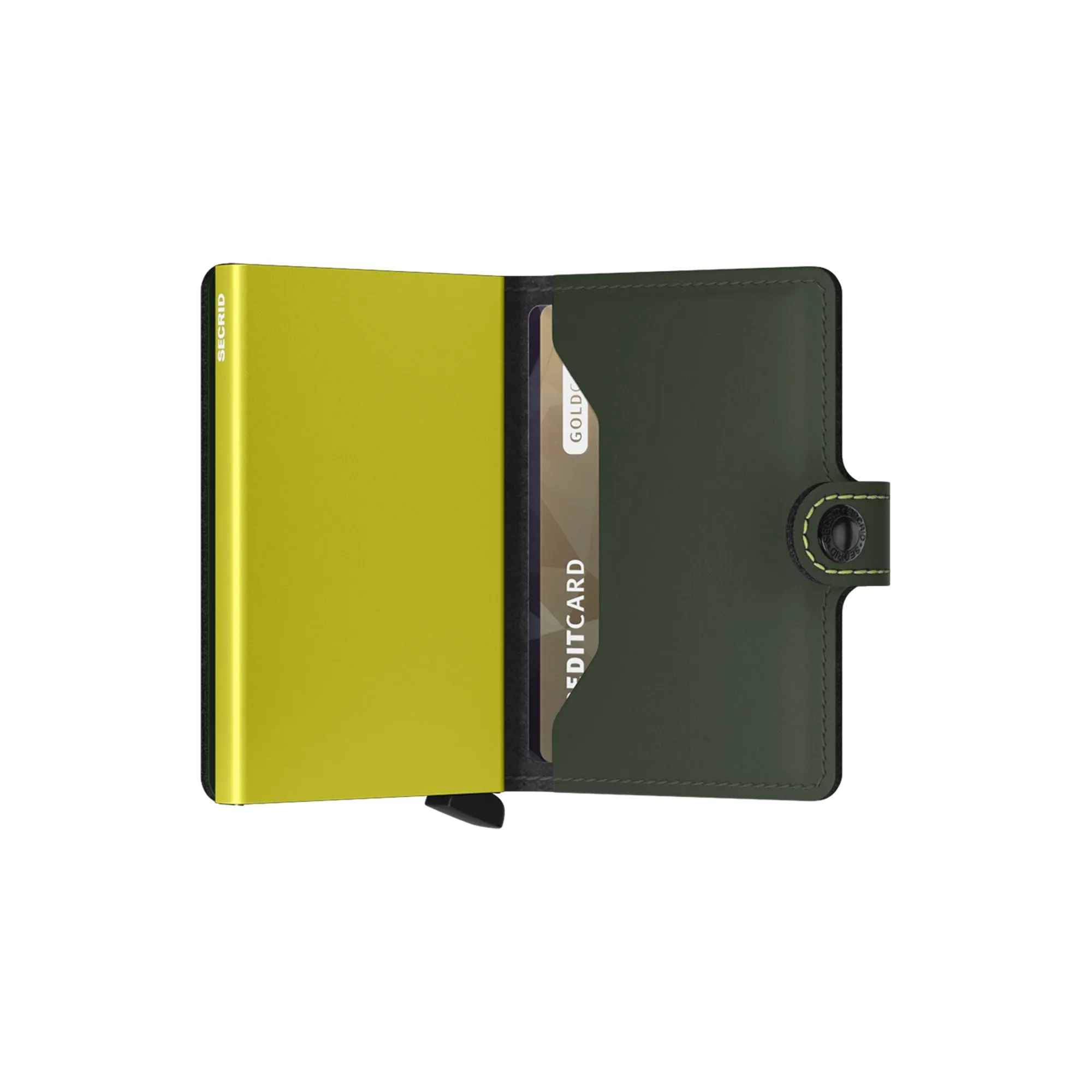 Secrid Mini Wallet Matte Green & Lime