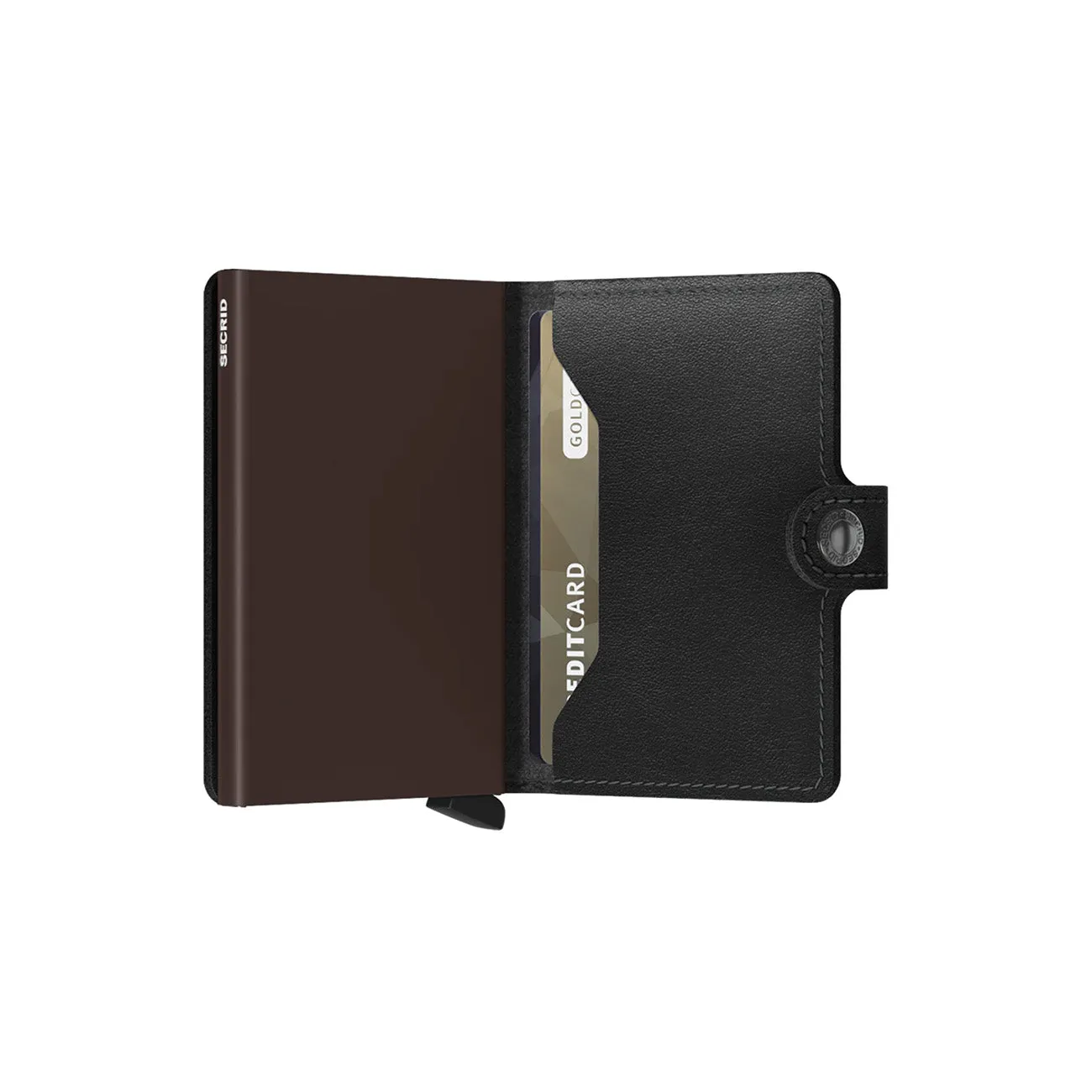 Secrid Mini Wallet Original Black / Brown