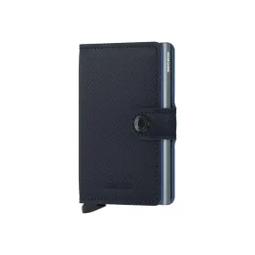 Secrid Mini Wallet Saffiano Navy