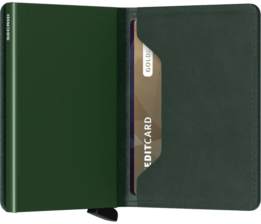 Secrid Slim Wallet Original - (green or navy)