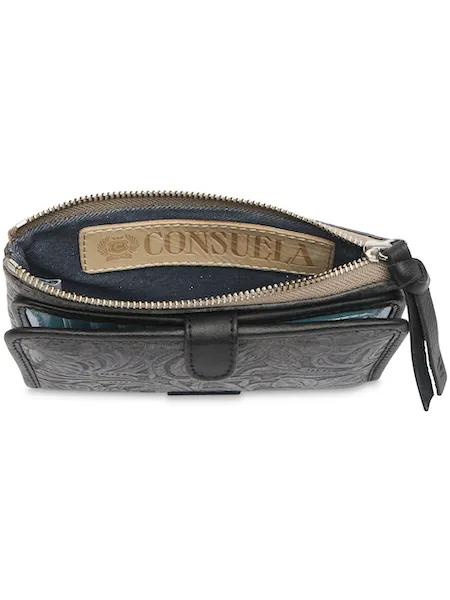 Slim Wallet, Steely by Consuela