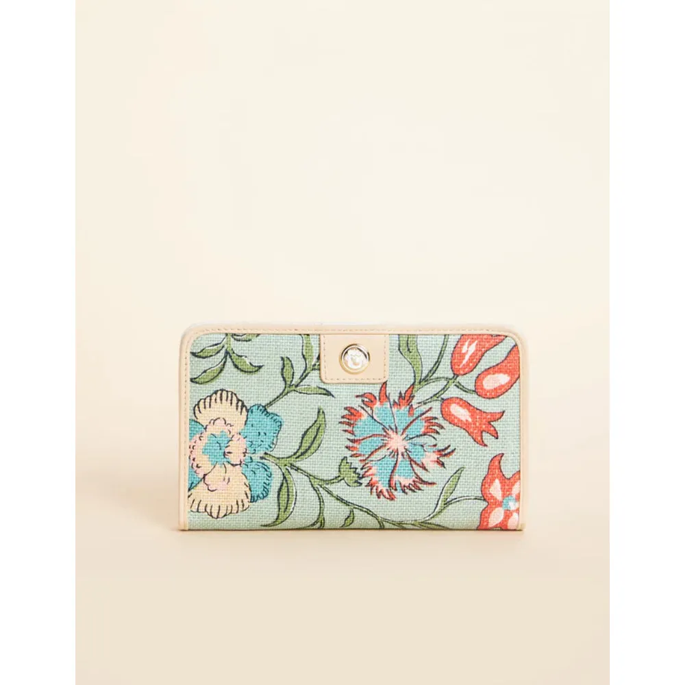 Spartina Snap Wallet - Hamilton Floral Block