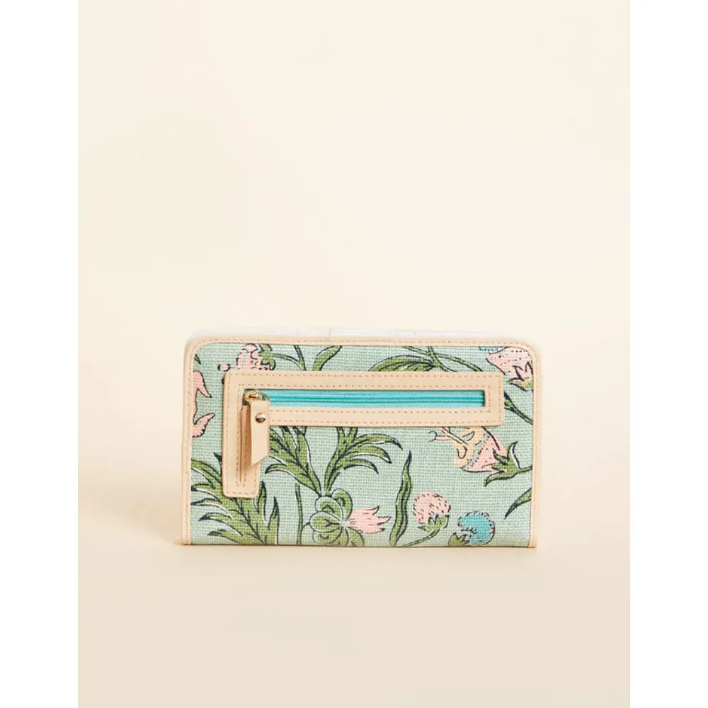 Spartina Snap Wallet - Hamilton Floral Block