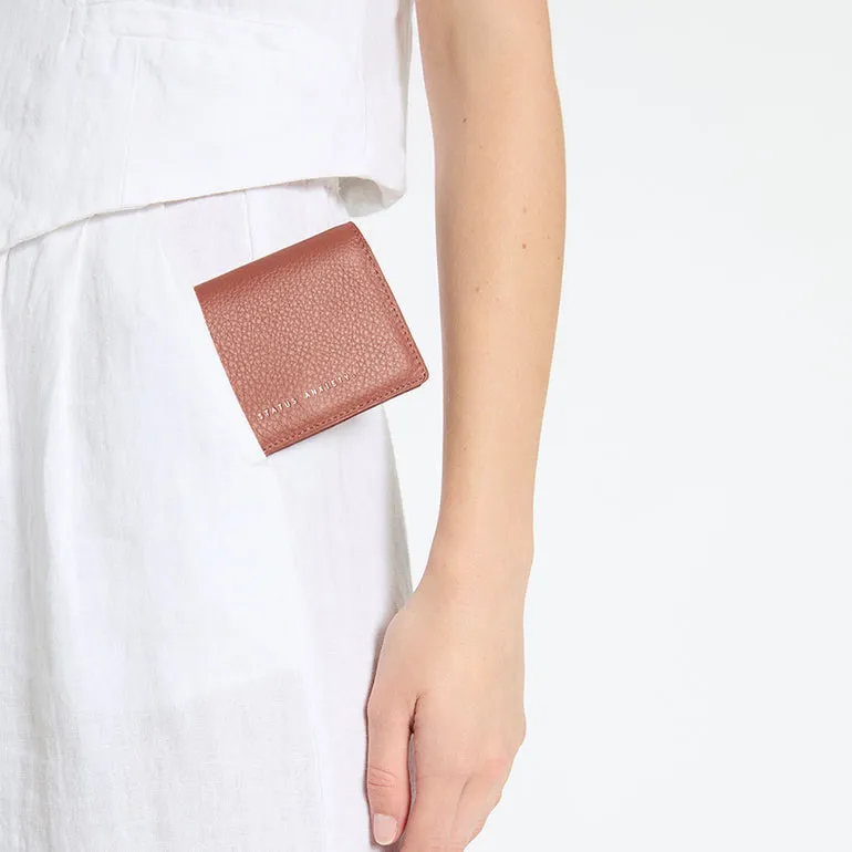 Status Anxiety - Easy Does It - Card Wallet - Dusty Rose