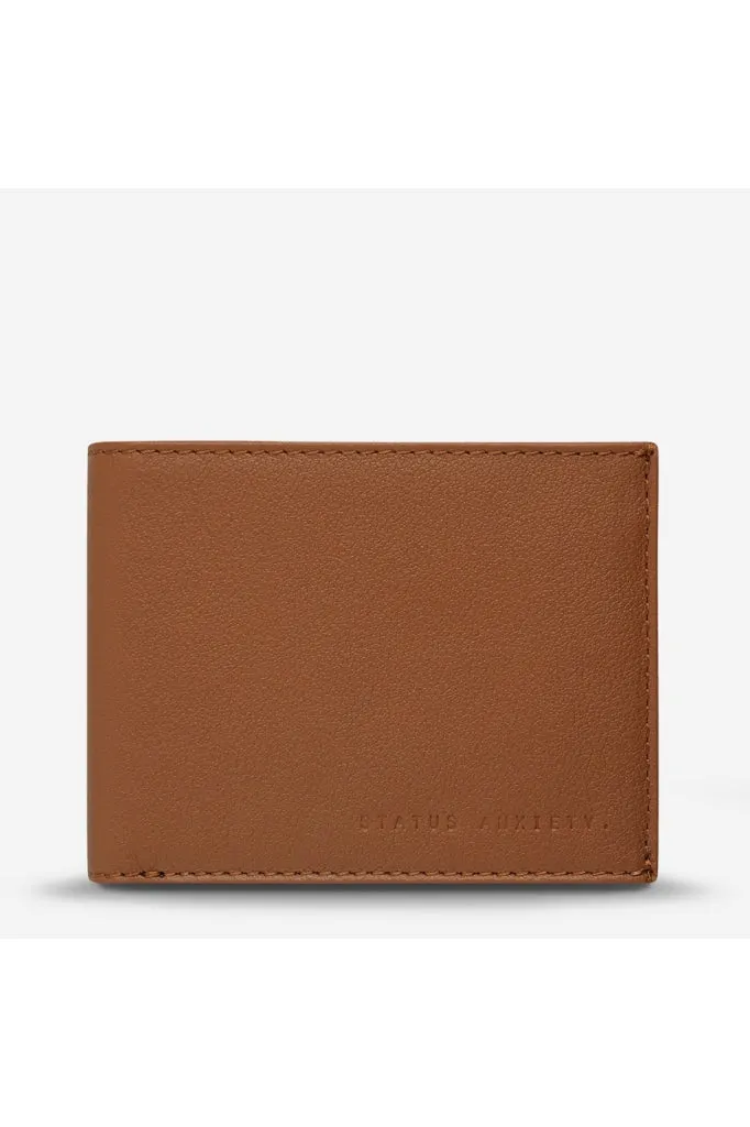 Status Anxiety - Noah - Mens Wallet - Camel