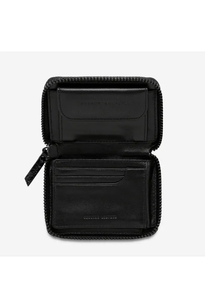 Status Anxiety - Wayward - Wallet - Black Croc Emboss