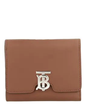 'TB' Plaque Bi-Fold Wallet