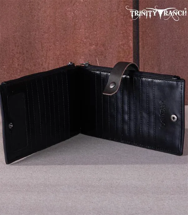 Trinity ranch cowhide WALLET