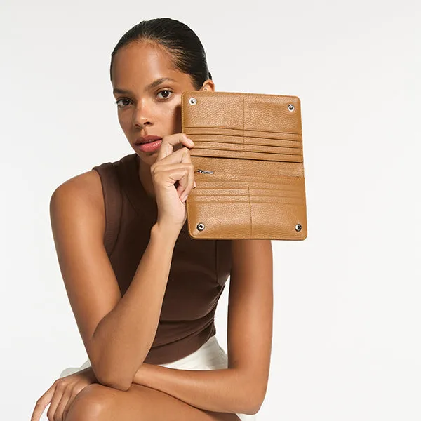 Triple Threat Wallet - Tan