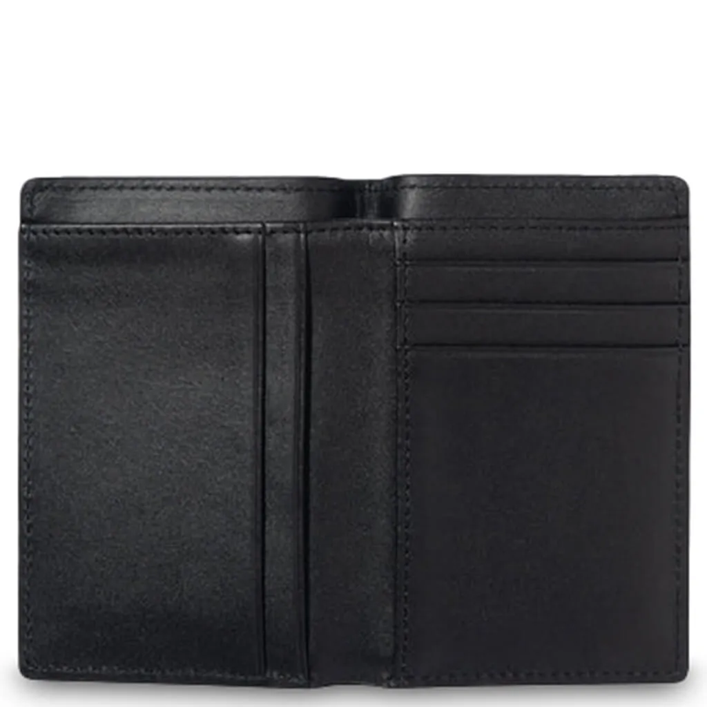 Vegas Vertical Wallet - Black/White