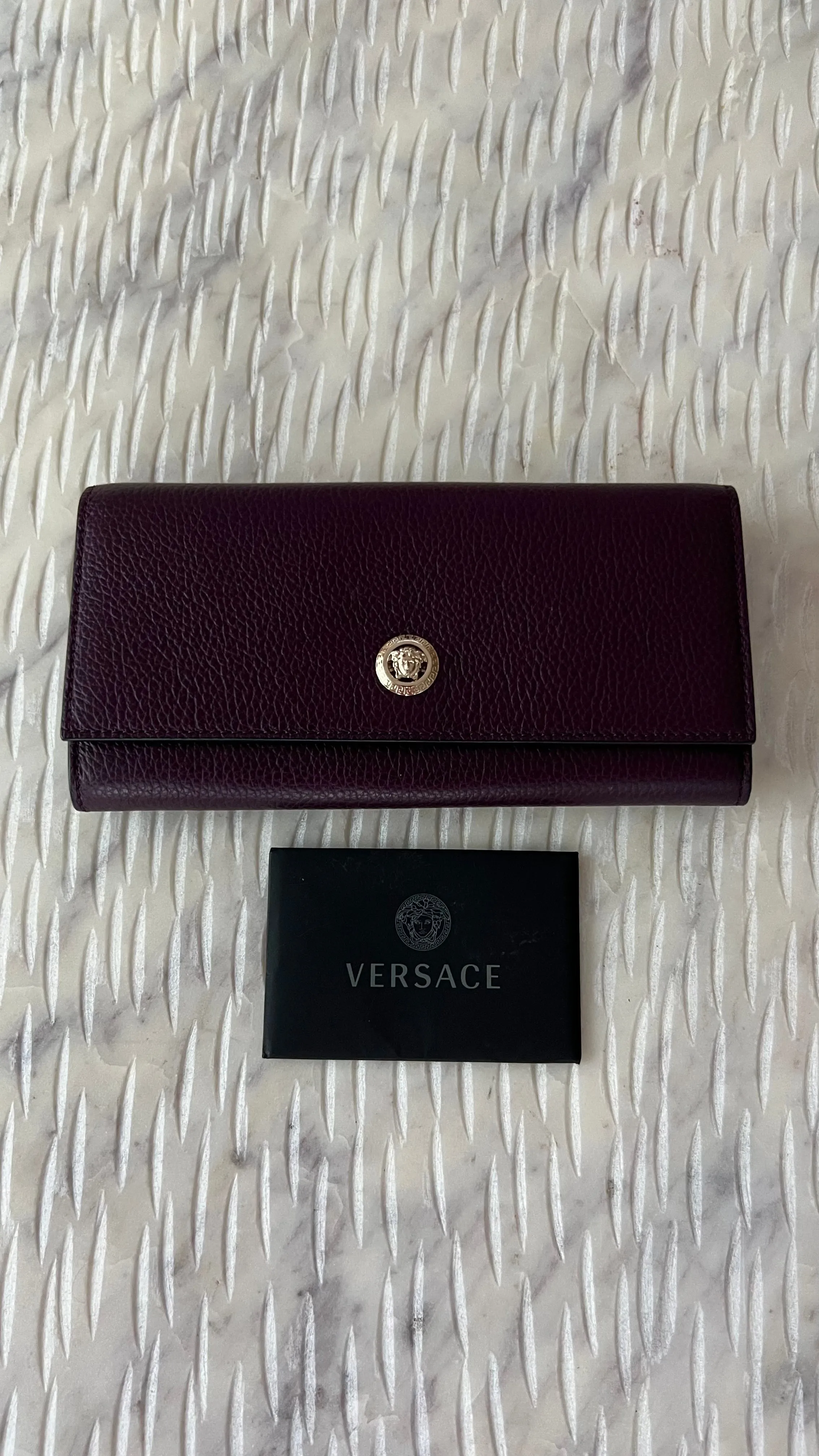 Versace Medusa Continental Long Wallet