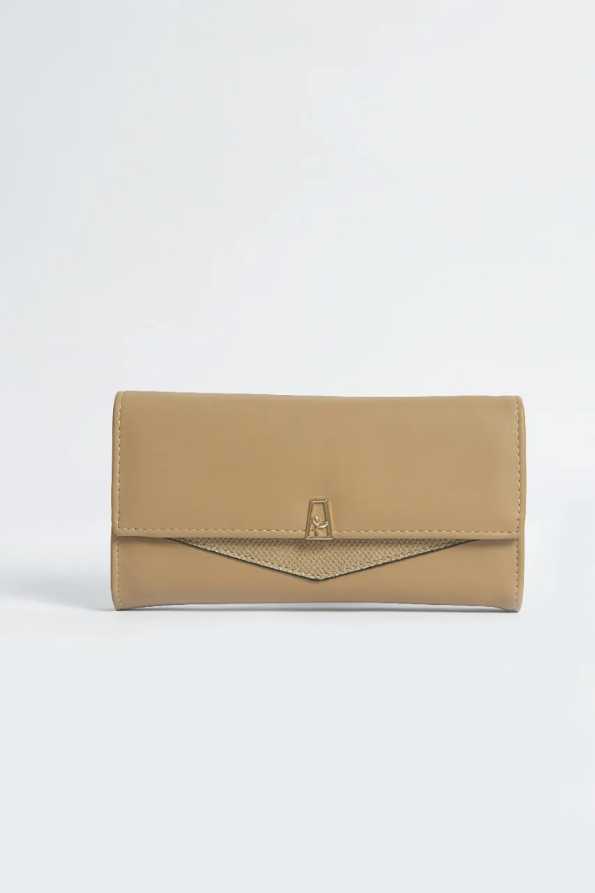 WALLET BEIGE