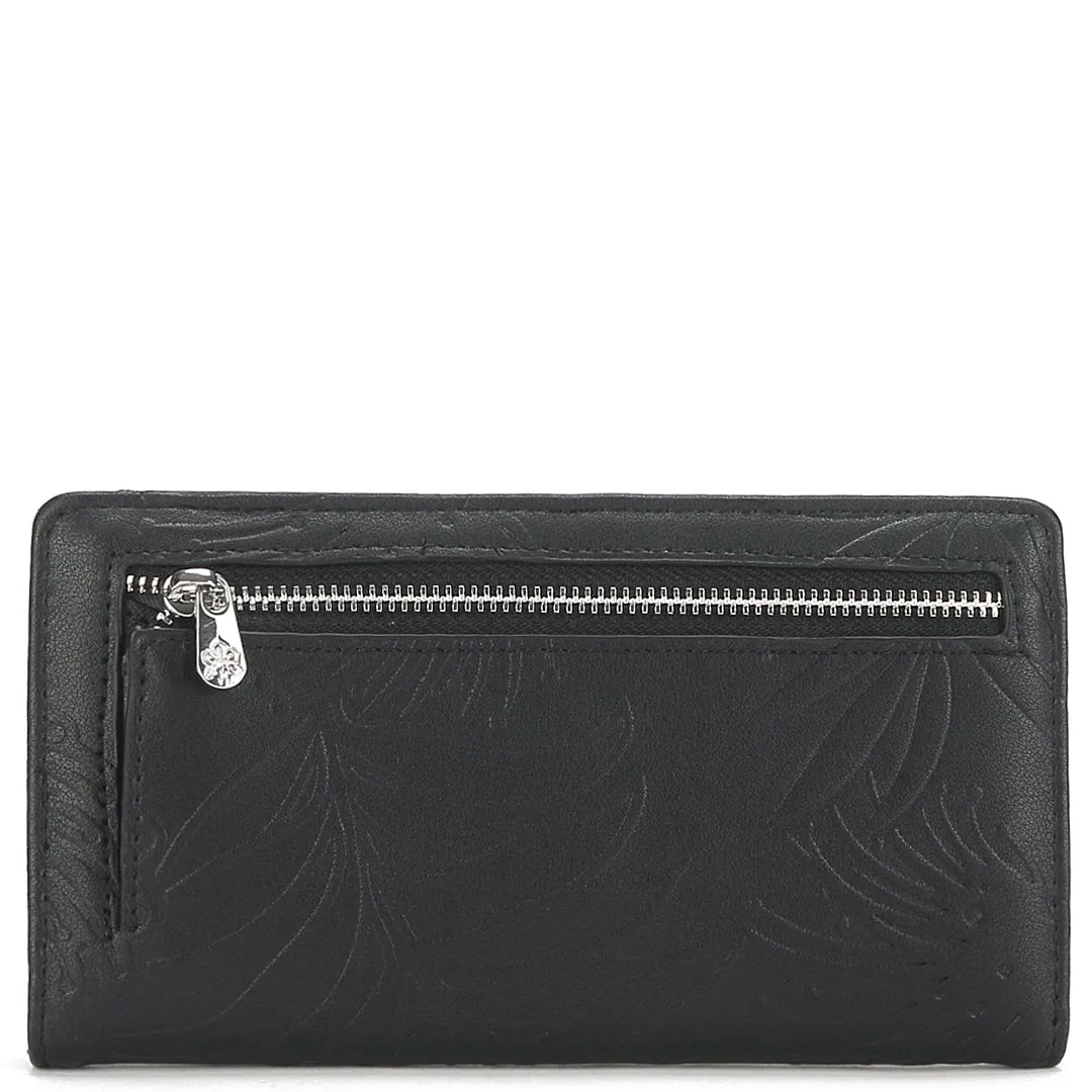 Wallet Teyla Lehua Embossed Black