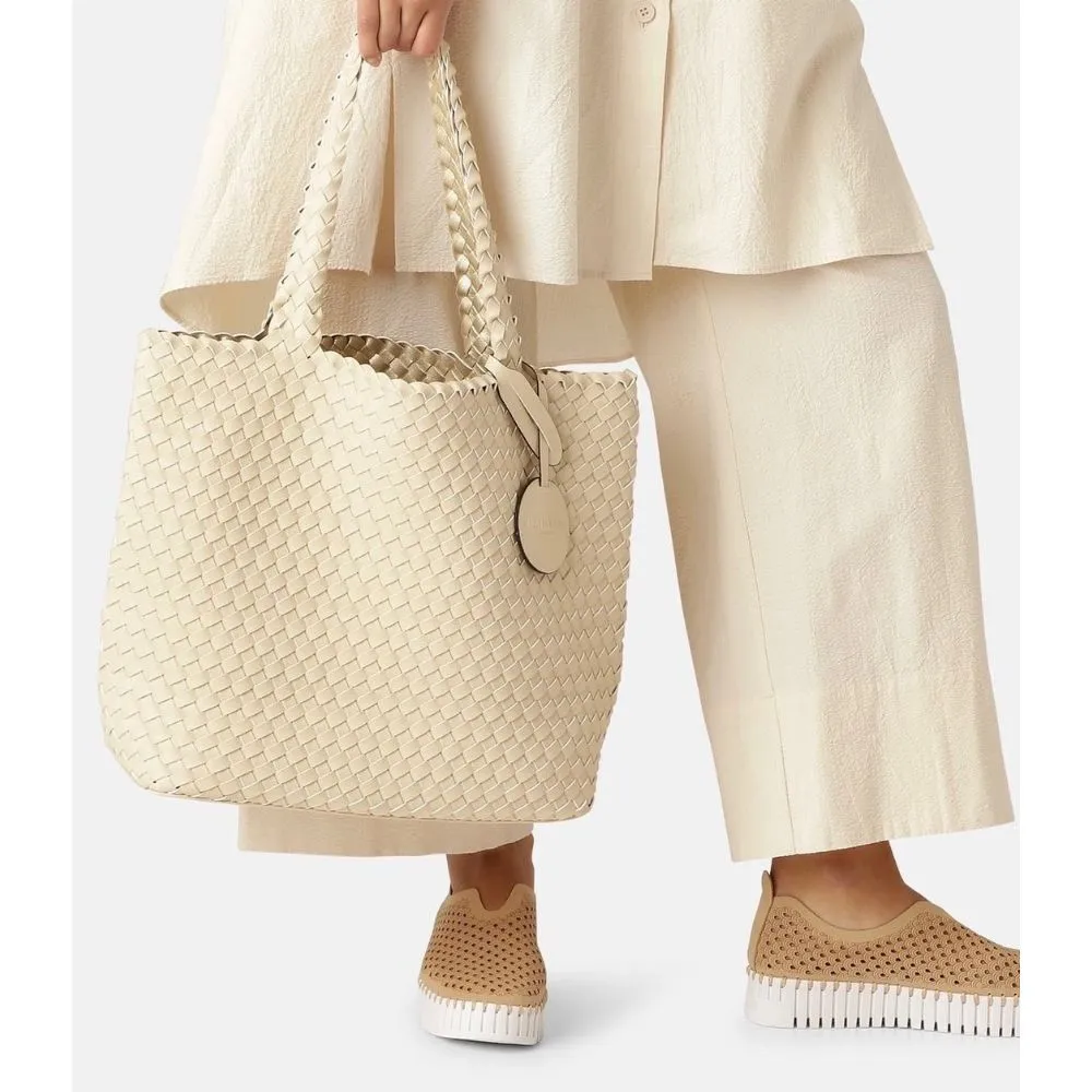 Woven Reversible Tote